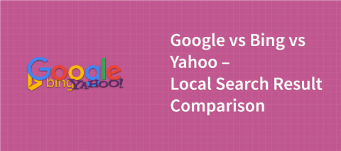 Google vs Bing vs Yahoo - Local Search Showdown