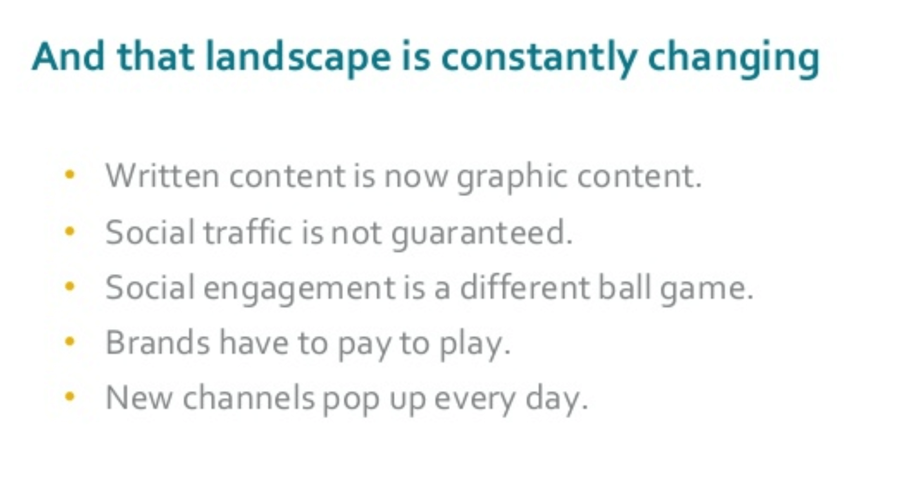 social and seo landscape is changing