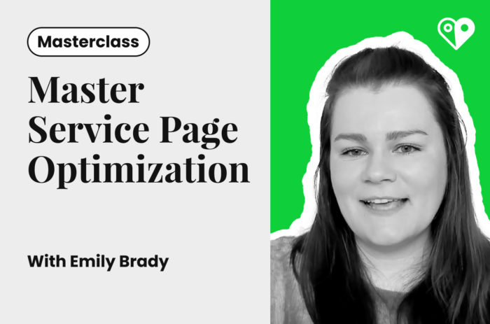 New Academy Course: How to Master Service Page Optimization