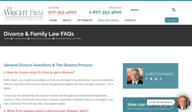 What Is Local Seo Divorce Laws In Texas